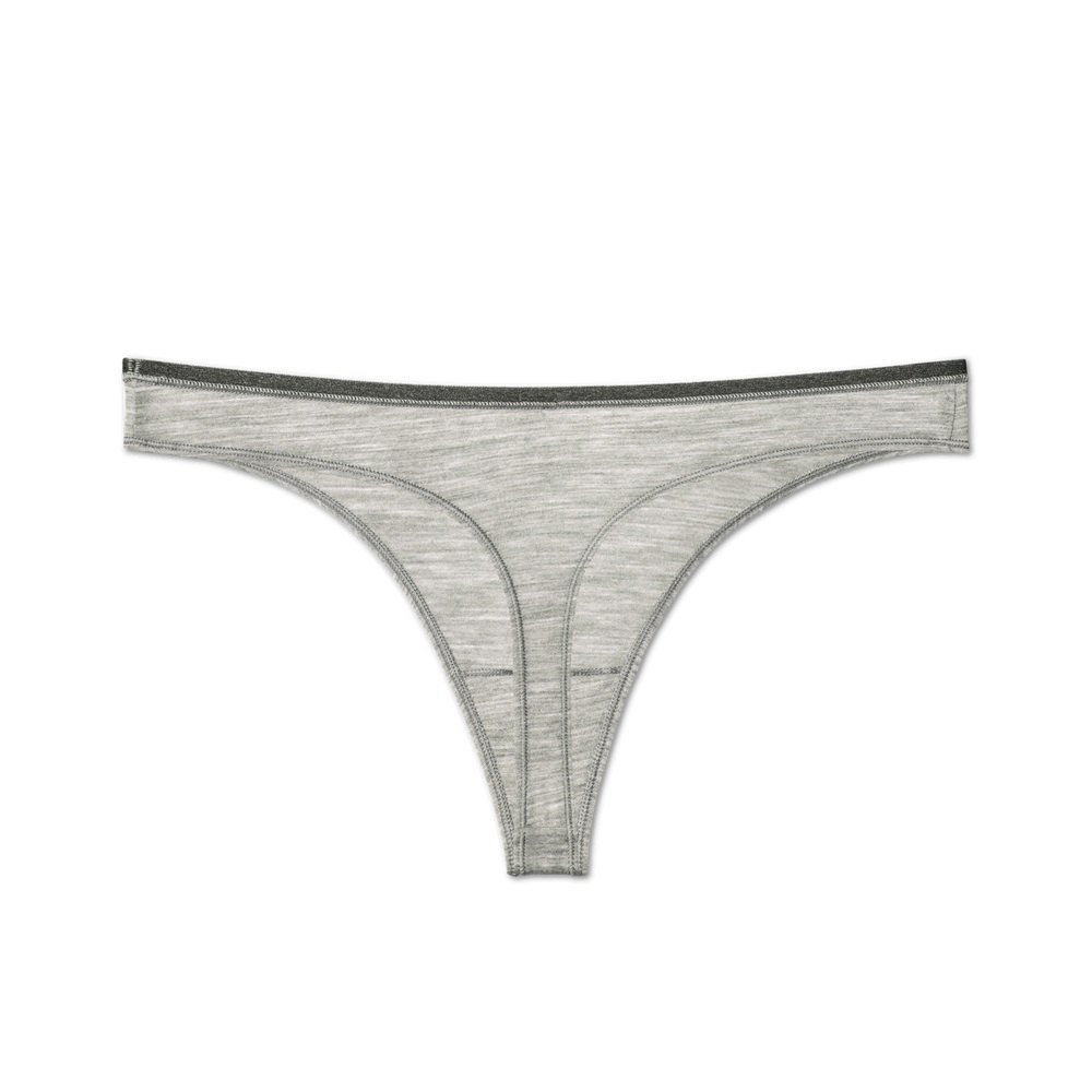 Allbirds Women\'s Trino® Thong - Briefs Grey - QVB182397